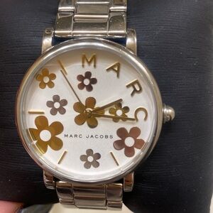 Marc Jacobs Silver color women’s watch with flowers